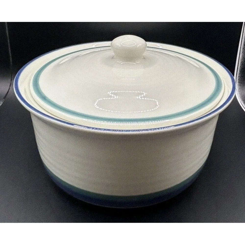 Pfaltzgraff Northwinds Covered‎ Casserole Dish 2 quart USA, Discontinued Pattern